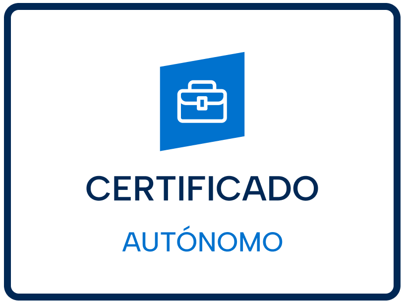Certificado Digital de Autónomo